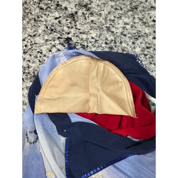 The Quacker Factory Shirt Nautical Sequins Size 2X 100% Silk Vintage NWT - Picture 11 of 12